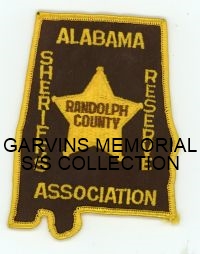 ALABAMA,A,RANDOLPH COUNTY SHERIFFS RESERVE ASSOCIATION 1